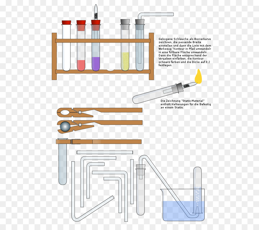 équipement De Laboratoire，Tubes à Essai PNG