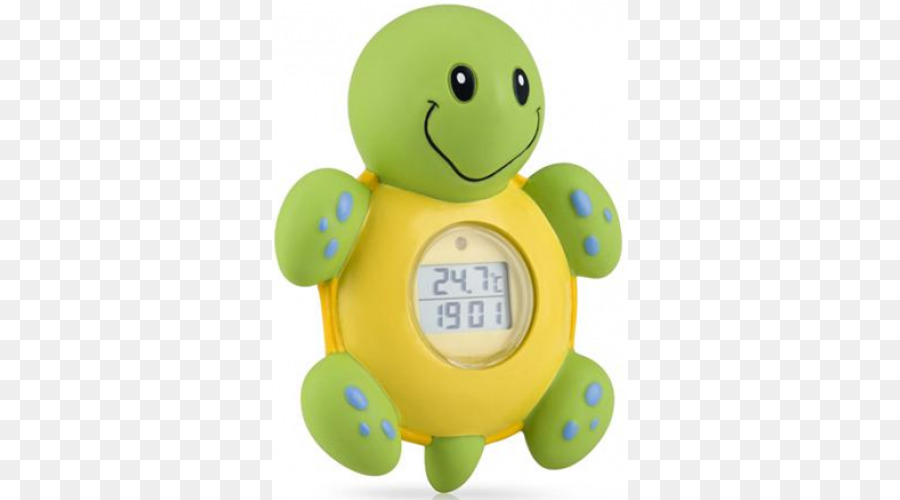 Thermomètre Tortue Verte，Numérique PNG