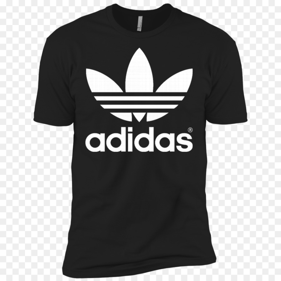 T Shirt Adidas，Noir PNG