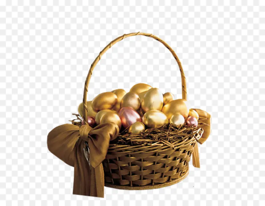 Panier D'oeufs D'or，Œufs PNG