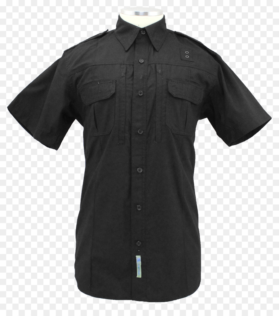 Chemise Noire，Boutonné PNG