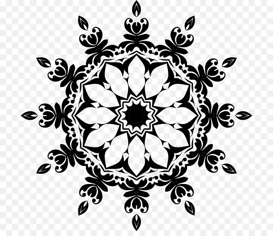 Mandala Noir，Conception PNG