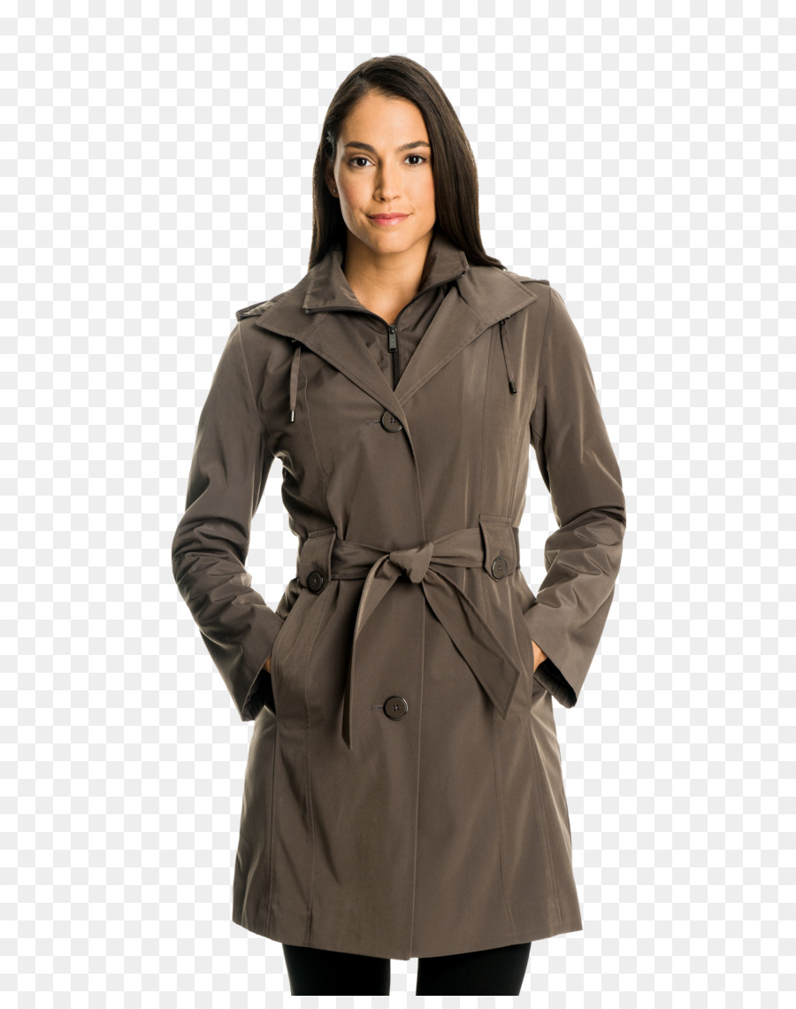 Femme En Trench Coat，Vêtements PNG