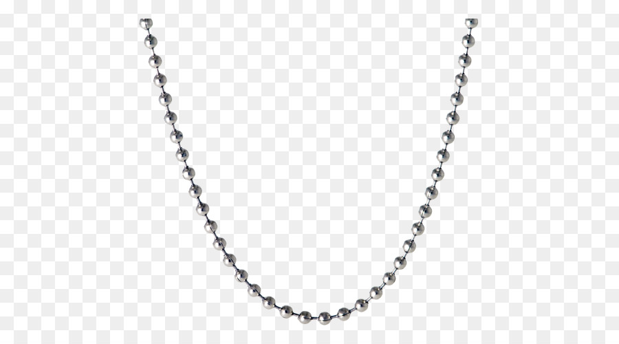 Collier En Argent，Perles PNG