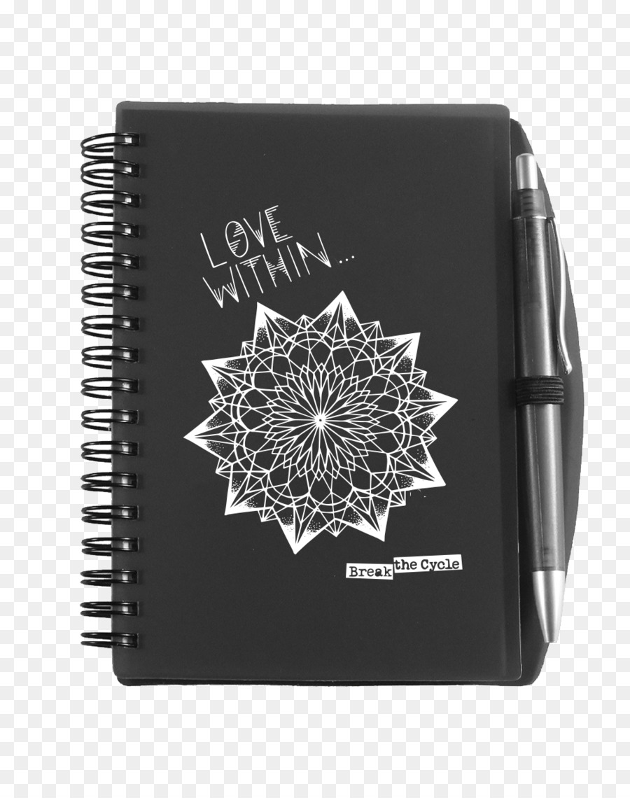 Cahier Noir，Spirale PNG