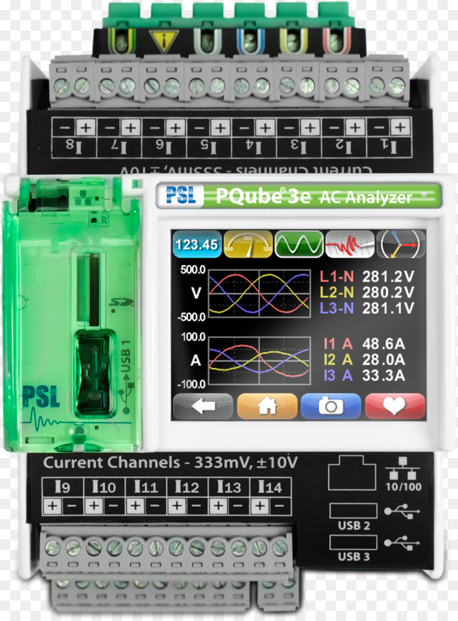 La Qualité De L énergie électrique，Pqube PNG