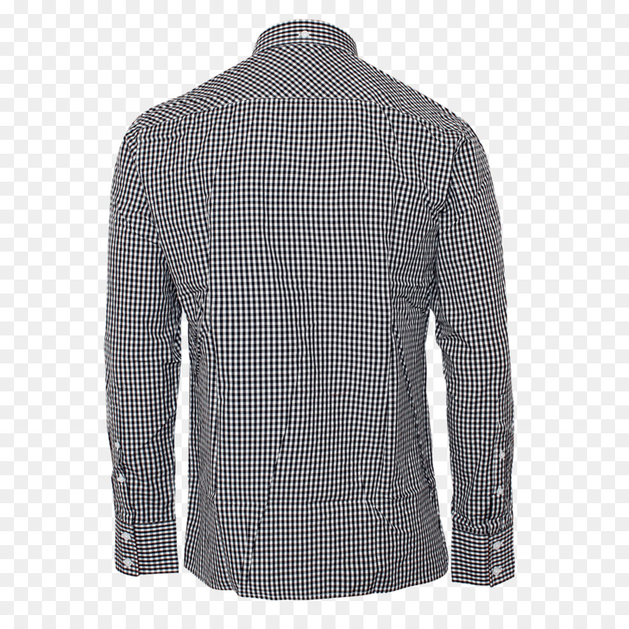 Chemise à Carreaux Bleue，Boutonné PNG