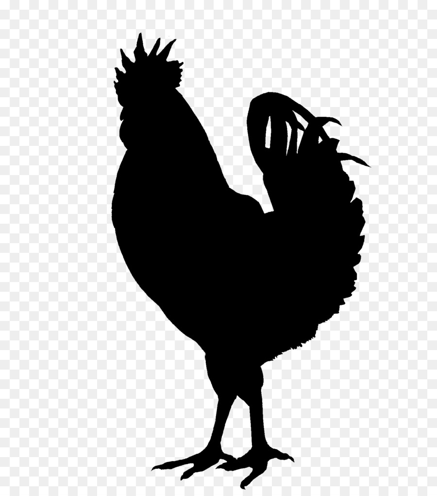 Poulet，Silhouette PNG