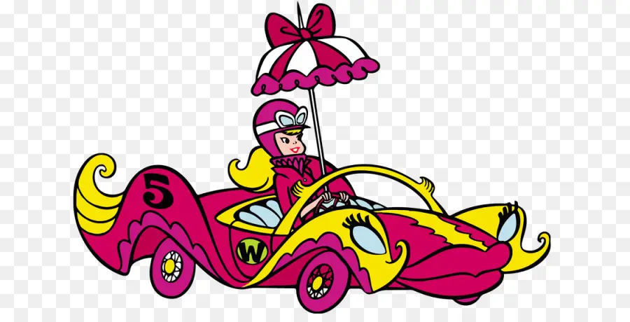 Voiture Rose，Conducteur PNG