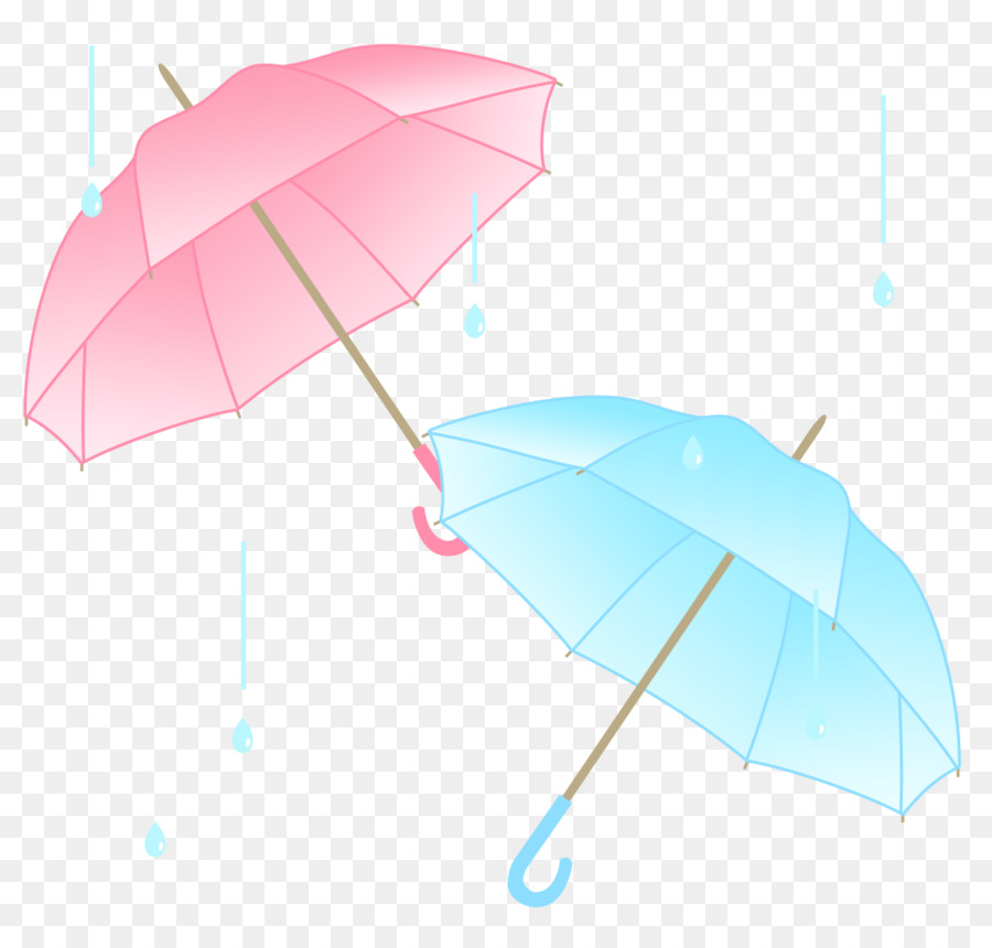 Parapluies Colorés，Pluie PNG