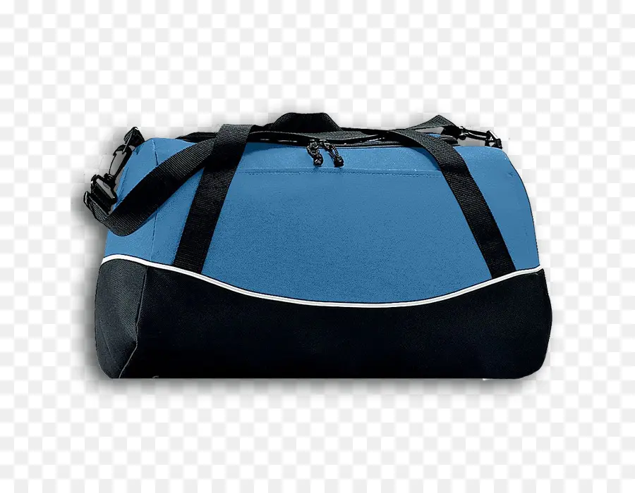 Sac Polochon Bleu Et Noir，Voyage PNG