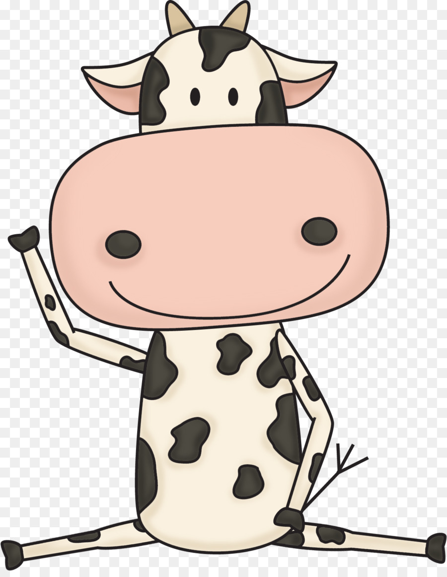 Vache De Dessin Animé，Ferme PNG