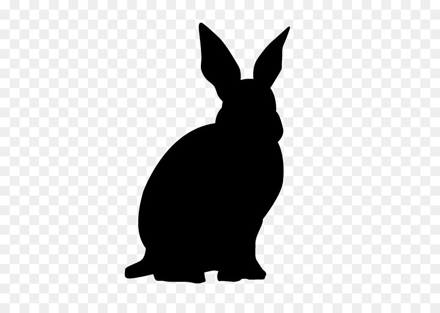 Lapin Bleu，Silhouette PNG