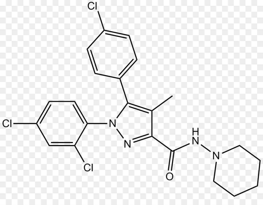 Rimonabant，Récepteur Cannabinoïde De Type 1 PNG