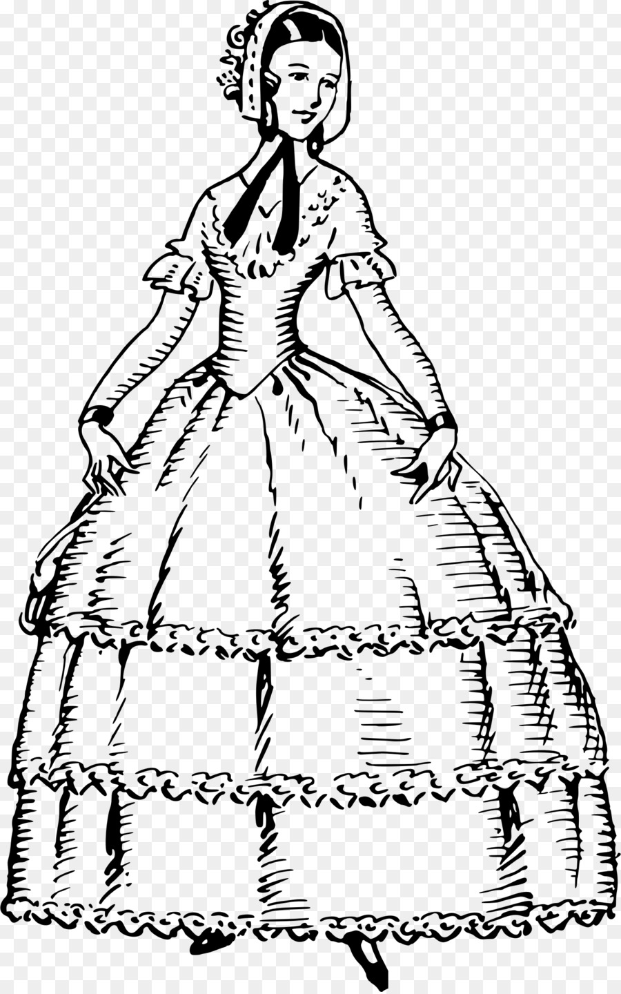 Femme En Robe，Historique PNG