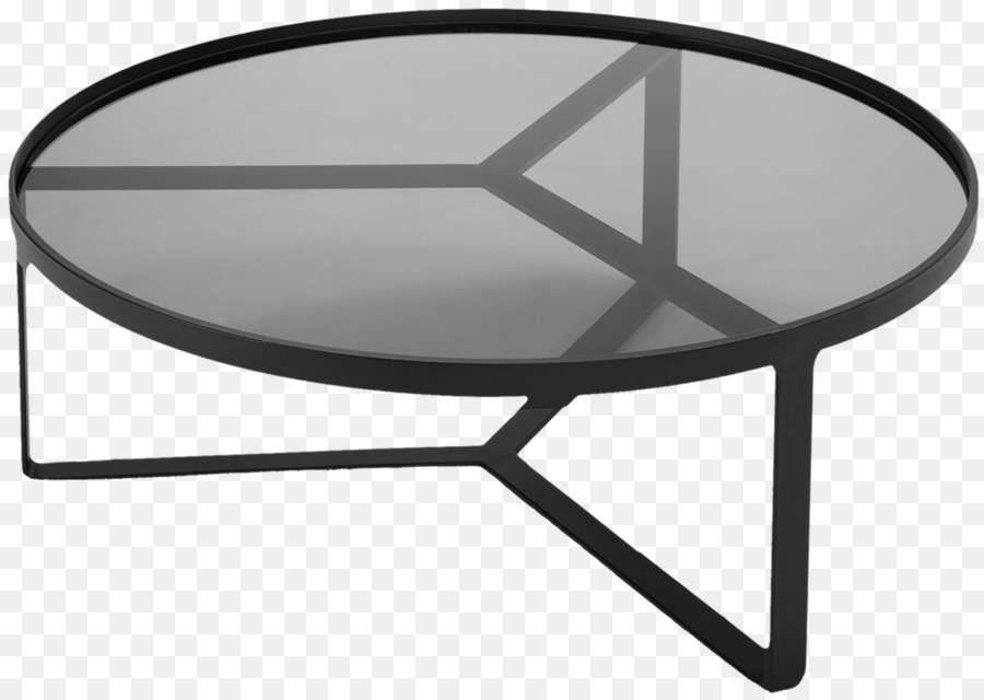 Table Basse En Verre，Rond PNG