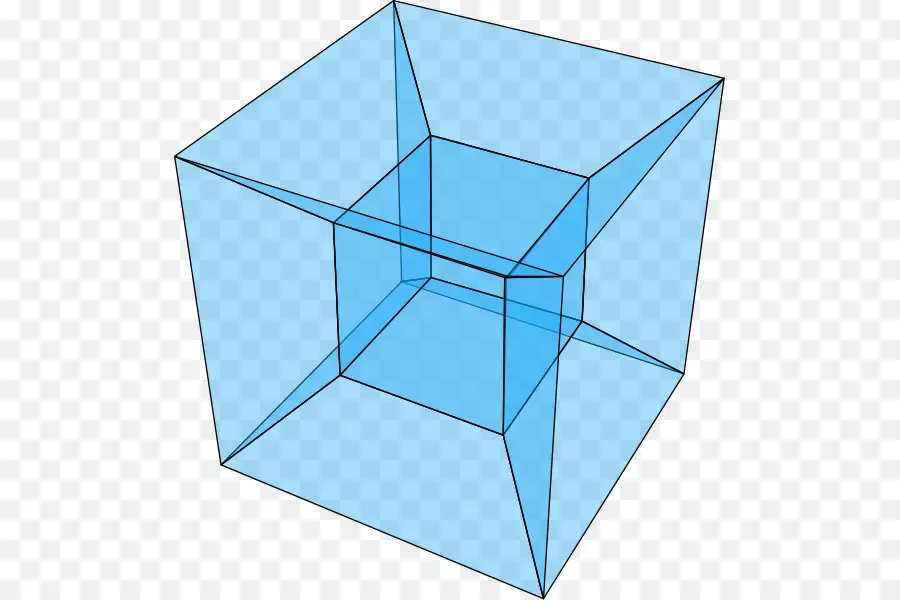 Hypercube，Fourdimensional De L Espace PNG