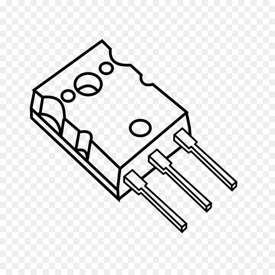 Composant électronique，Transistor PNG