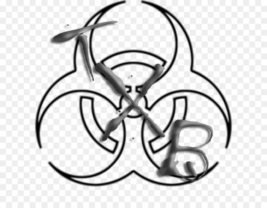 Symbole De Risque Biologique，Toxique PNG