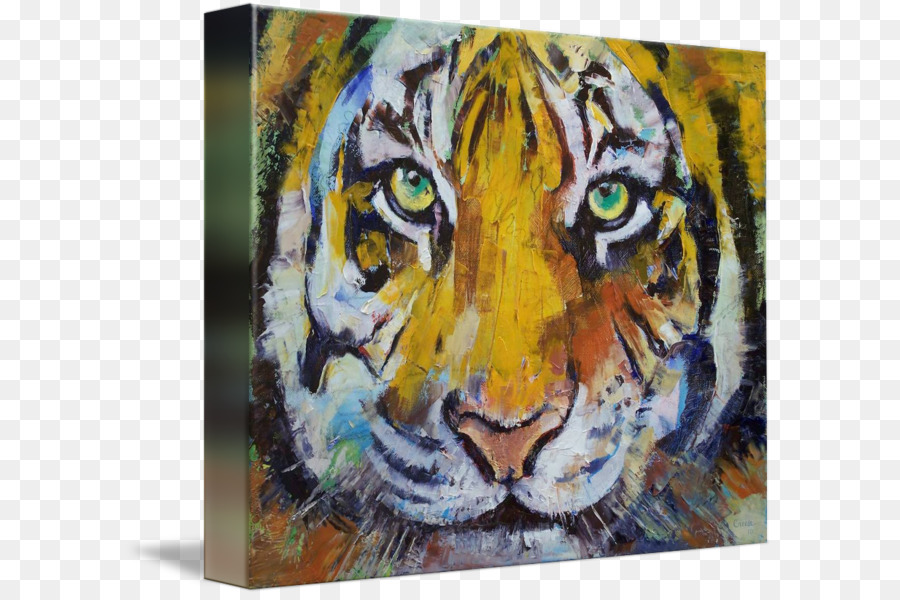 Tigre，Peinture PNG