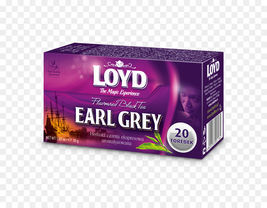 Thé Earl Grey，Thé PNG