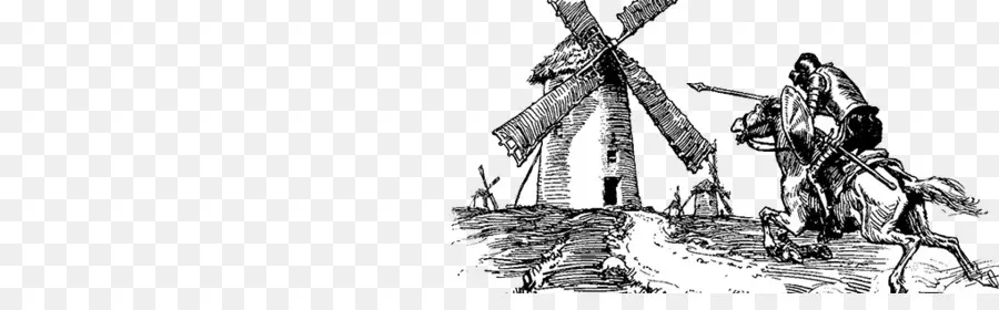 Moulin à Vent，Don Quichotte PNG