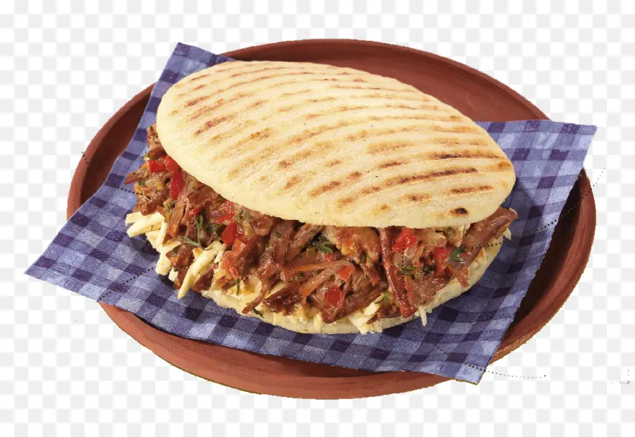 Arepa à La Viande，Arepa PNG