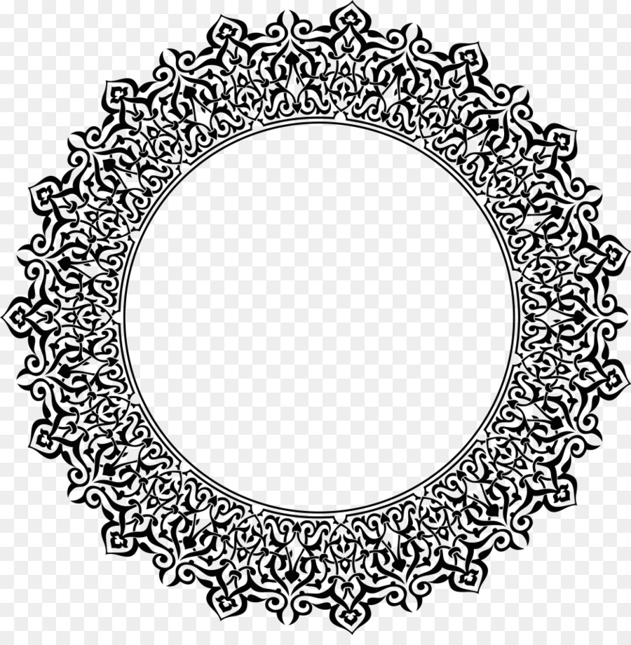 Cercle Décoratif，Modèle PNG