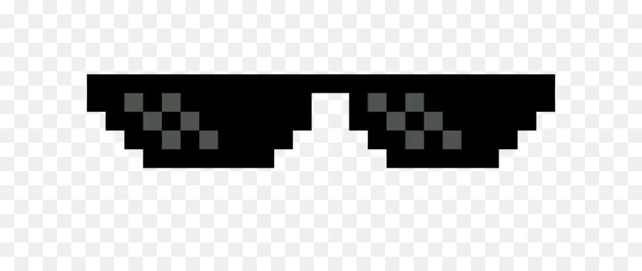 Lunettes De Soleil Pixels，Cool PNG