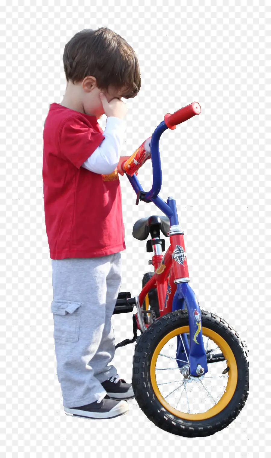 Enfant Avec Vélo，Enfant PNG