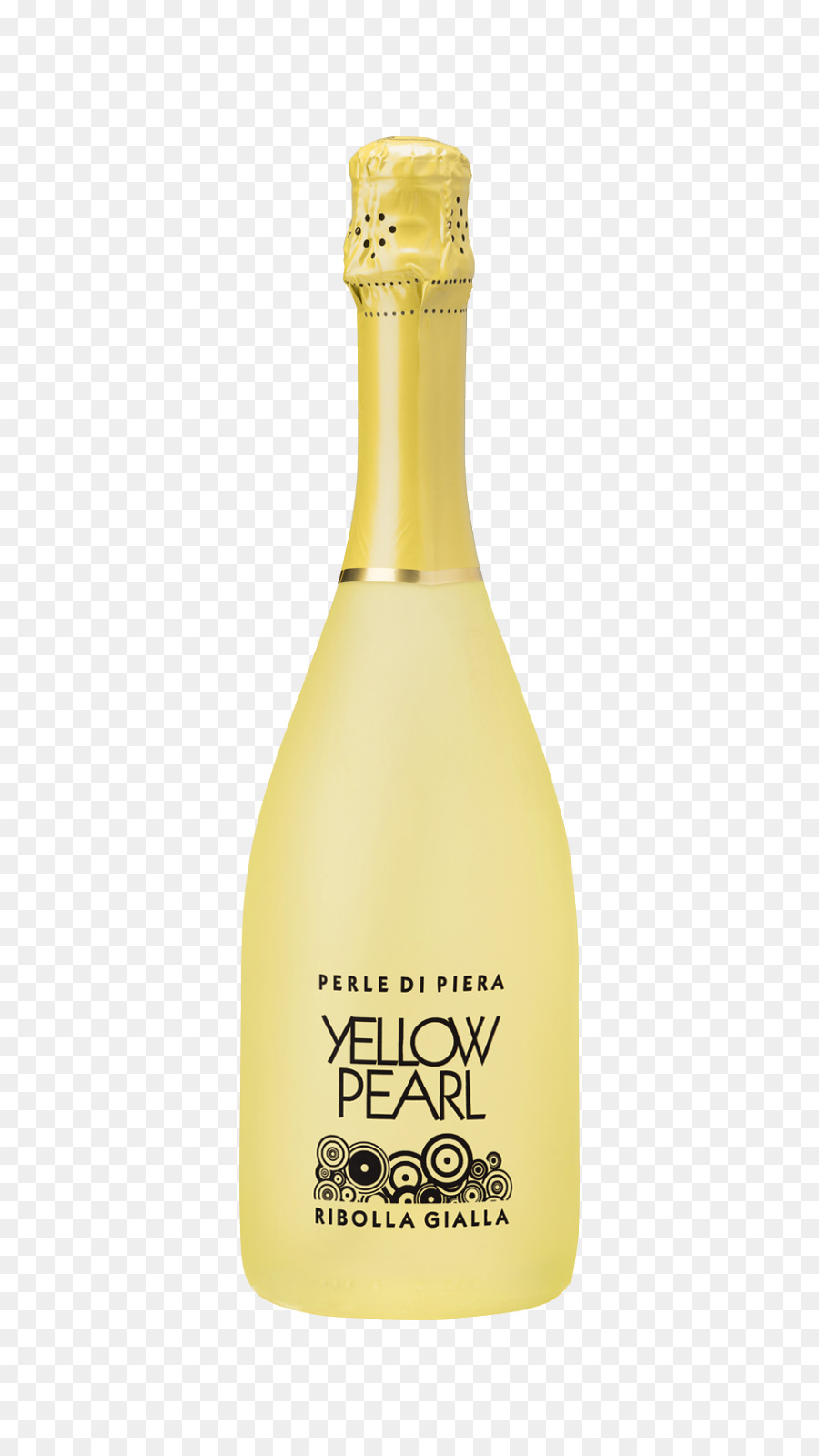 Bouteille De Perles Jaunes，Vin PNG