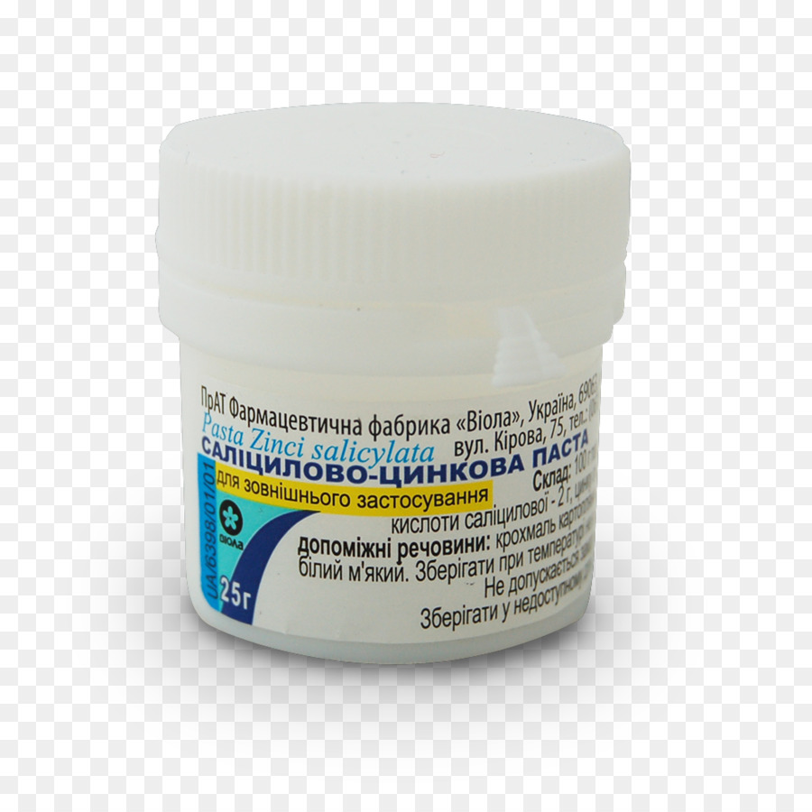 Pâte De Salicylate De Zinc，Pommade PNG