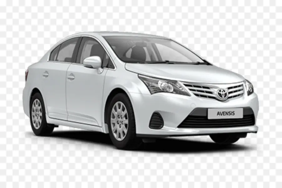 Toyota Avensis Blanche，Sedan PNG