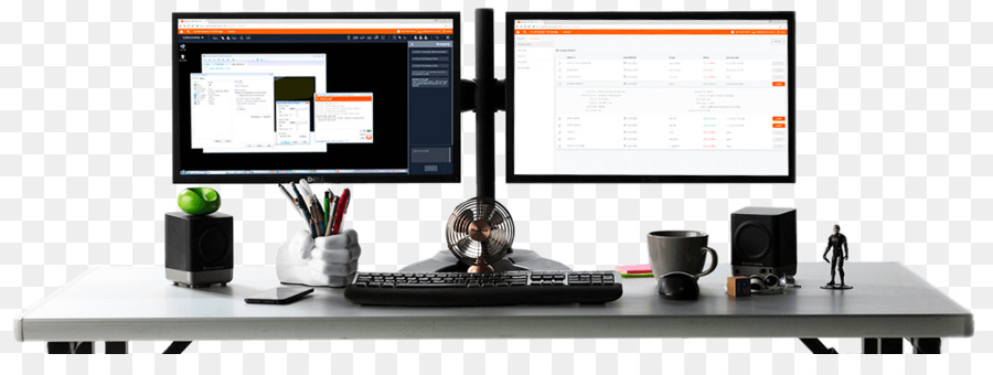 Configuration à Deux Moniteurs，Bureau PNG
