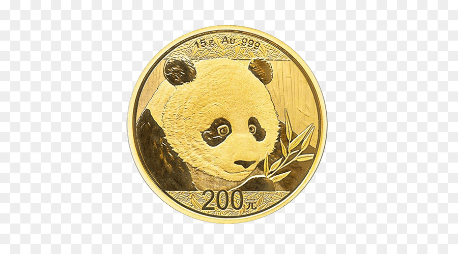 La Chine，Or Chinois Panda PNG