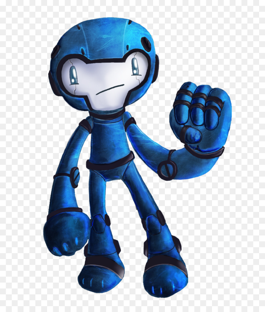 Robot，Bleu De Cobalt PNG