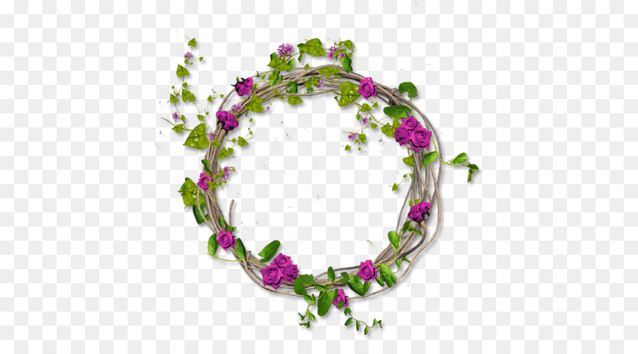 Couronne Florale，Fleurs PNG