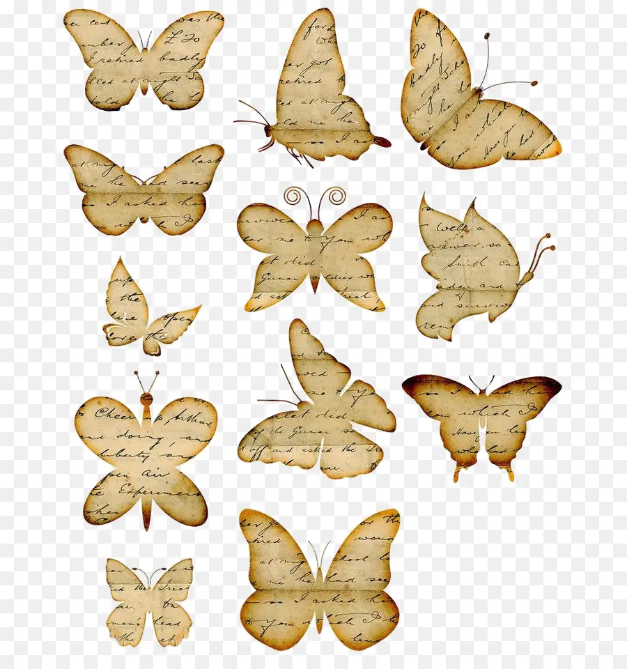 Papillons，Ancien PNG