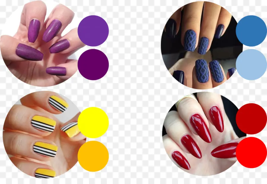 Nail Art，Couleurs PNG