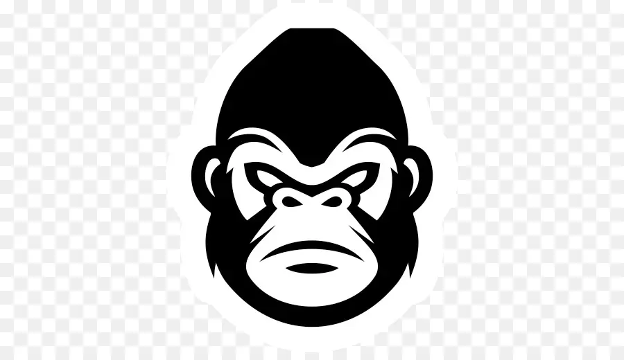 Visage De Gorille，Singe PNG