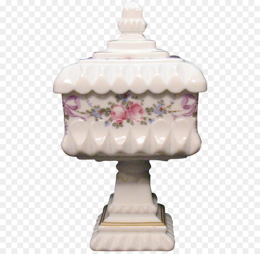 Boîte En Porcelaine Blanche，Floral PNG