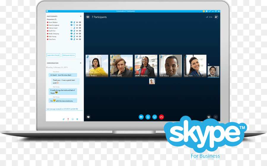 Skype Pour Les Entreprises，Le Logiciel D Ordinateur PNG