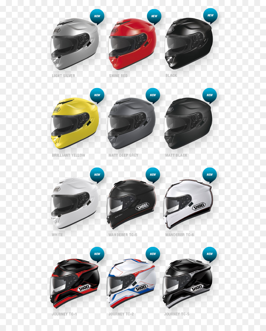 Les Casques De Moto，Shoei PNG