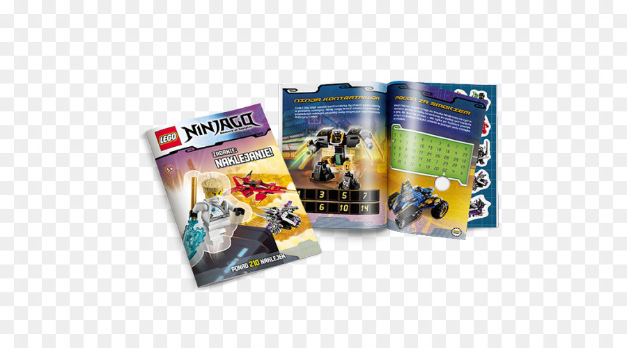 Lego Ninjago Les Maîtres Du Spinjitzu Ready Steady Stick Sticker Livre D Activités，Lego Ninjago PNG