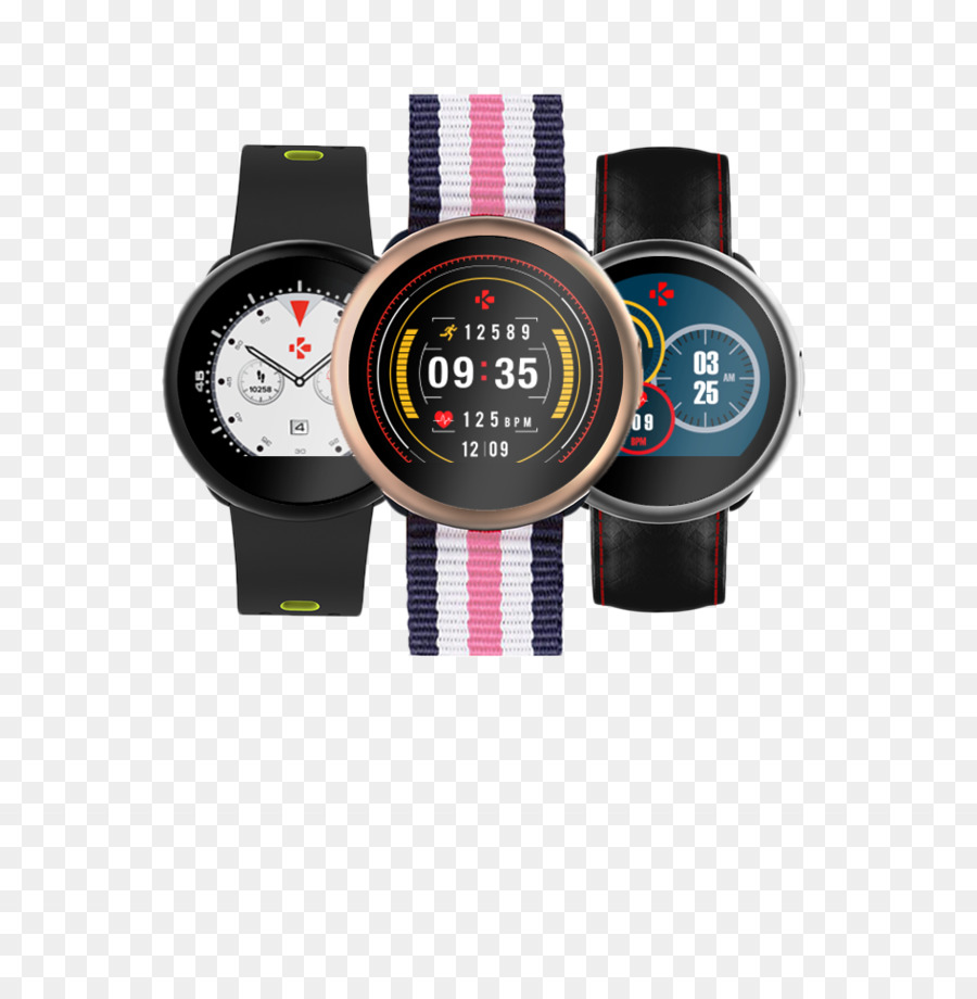 Regarder，Mykronoz Zeround2hr Smartwatch 45mm Brossé Noir PNG