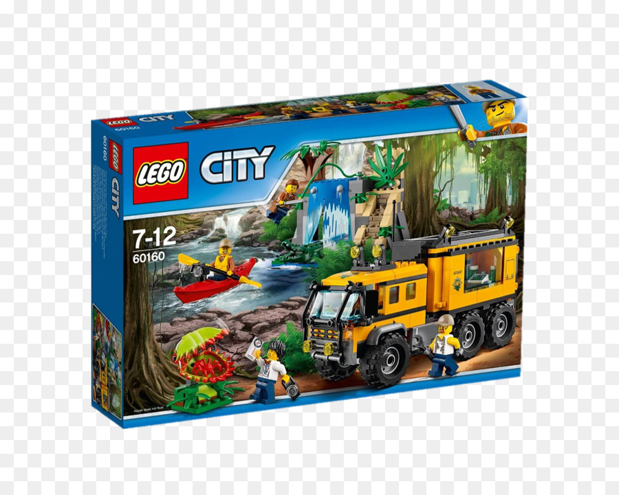 Amazoncom，Lego 60160 Ville De La Jungle Laboratoire Mobile PNG