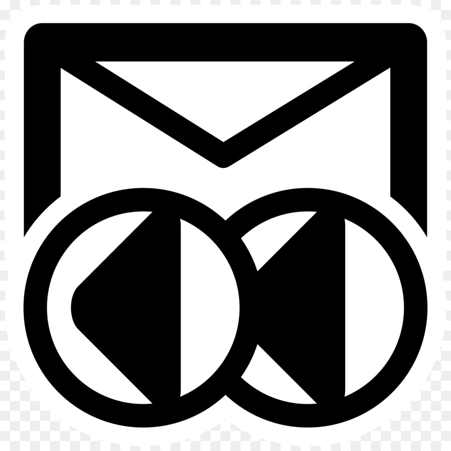 Enveloppe Et Cercles，Mail PNG