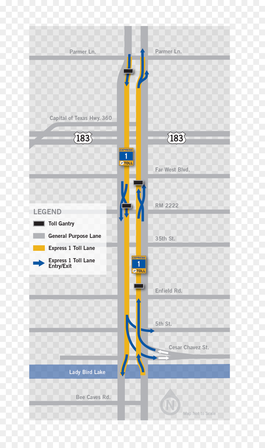 Texas State Highway 1 Boucle，Khan PNG