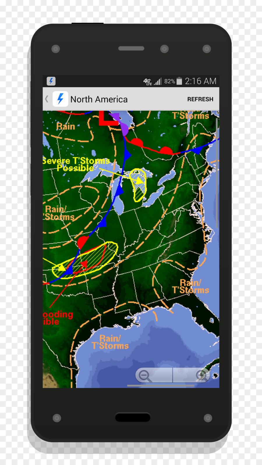 Carte Météo，Tempêtes PNG