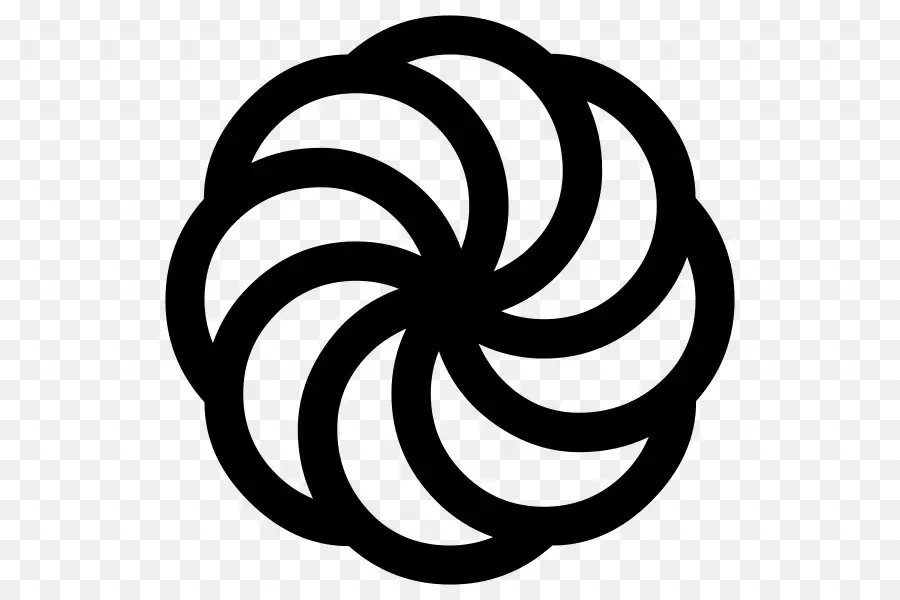 Spirale，Noir PNG